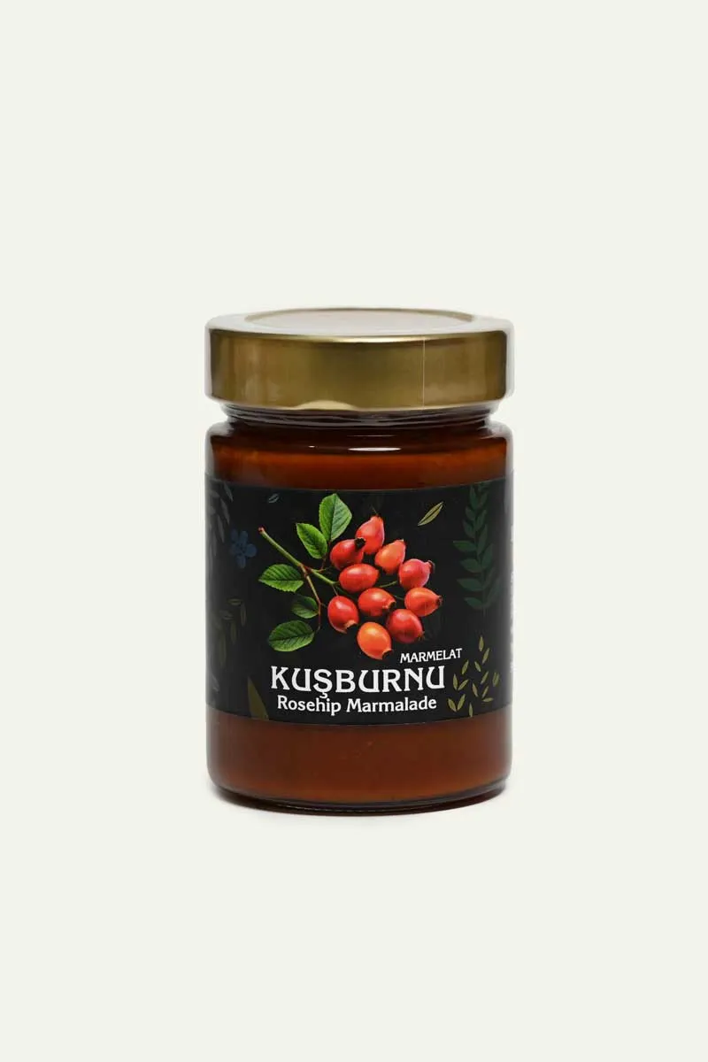 katkısız kuşburnu marmelatı