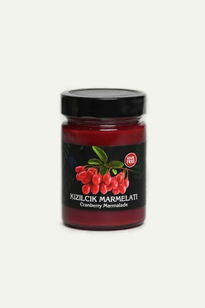 şekersiz kızılcık marmelatı