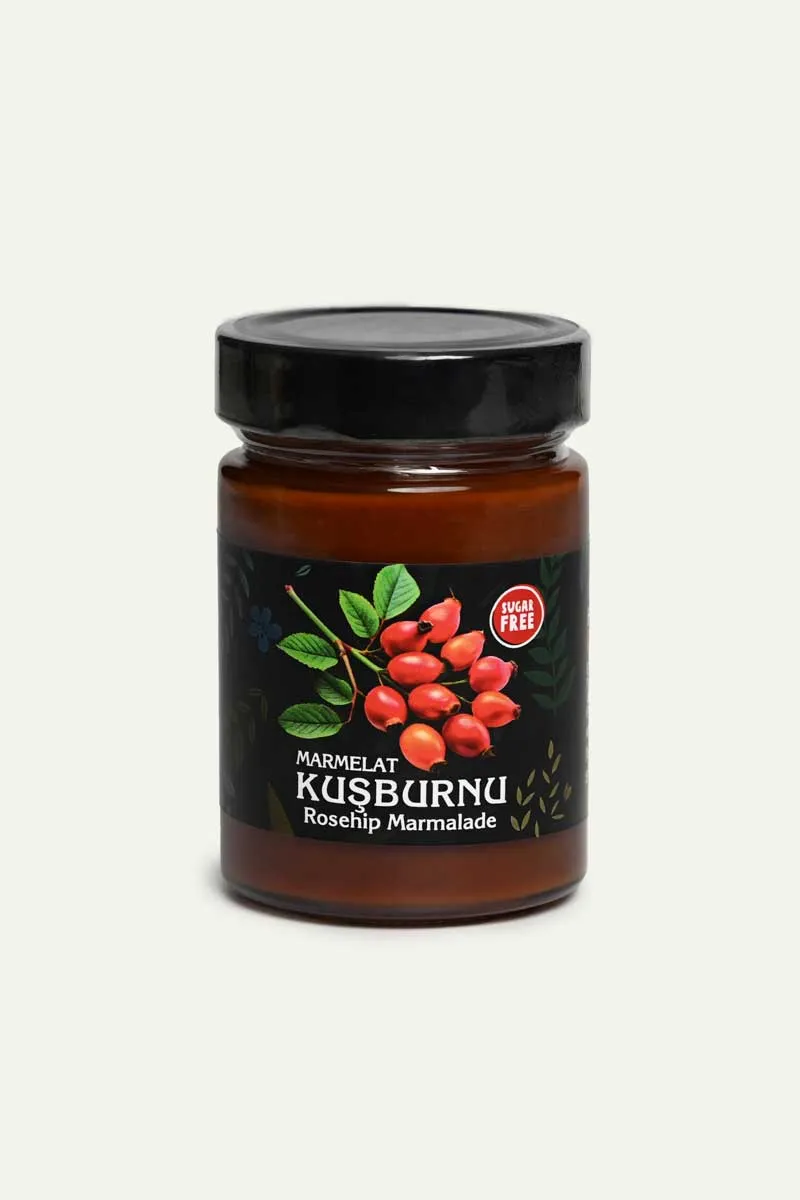 şekersiz kuşburnu marmelatı