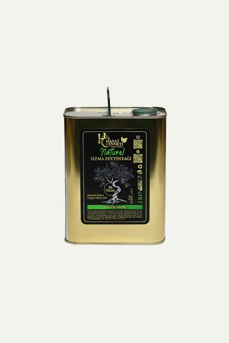 Soğuk Sıkım Sızma Zeytinyağı İlk Hasat – 2 LT