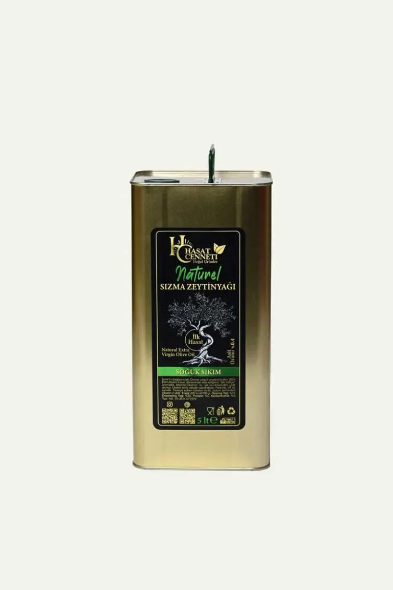 Soğuk Sıkım Sızma Zeytinyağı İlk Hasat - 5 LT